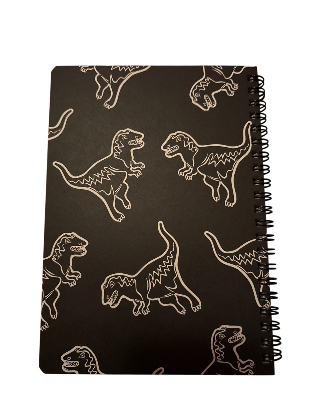Coach Black Notebook with Rexy Motif - Picture 2 of 3
